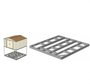 Основание-фундамент для сарая Barnas 3*2м