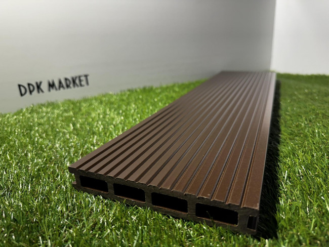 Террасная доска дпк Harvex Julia Шоколад Террасная доска дпк Harvex Julia Шоколад