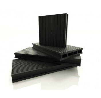 Террасная доска из ДПК (декинг) Dimdeck вельвет черный